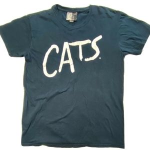 Vintage Cats Broadway MusicalM  Authentic T Shirt